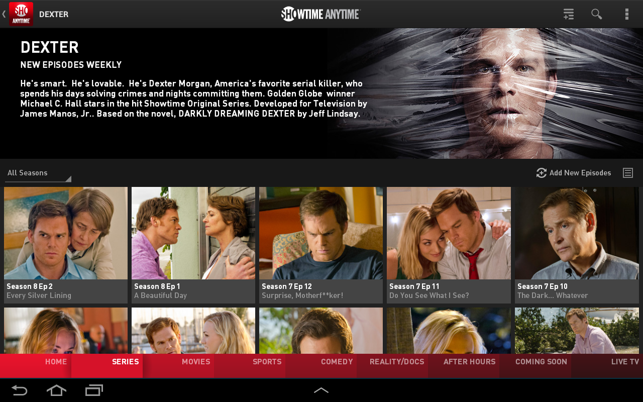 Showtime Anytime - Android Apps on Google Play