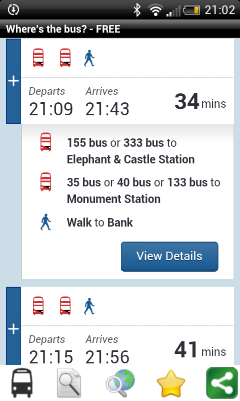 Wheres the bus? Screen 3
