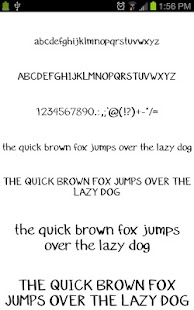 Fonts for Galaxy FlipFont Free