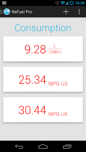 ReFuel Pro - Fuel Log