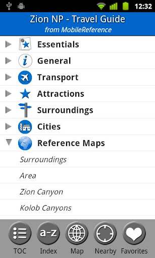 Zion NP - FREE Guide Map