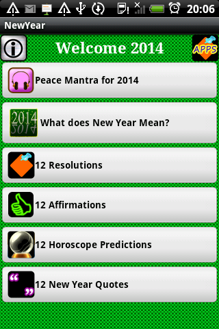 Mantra for New Year 2014