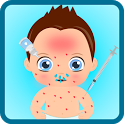 sick baby games icon