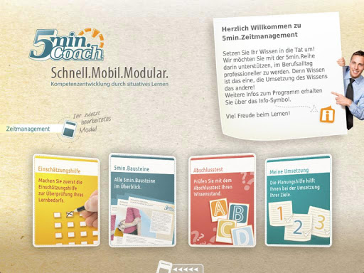 【免費教育App】Zeit managen mit 5min.Coach-APP點子