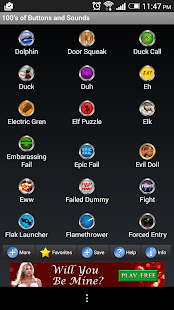   100's of Buttons and Sounds- screenshot thumbnail   