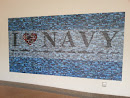 I Love Navy Mural