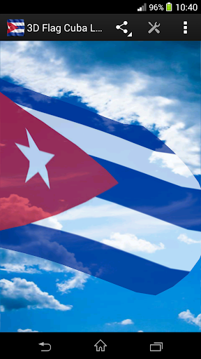3D Flag Cuba LWP
