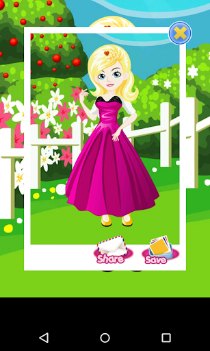 【免費休閒App】Cute Princess Dressup-APP點子