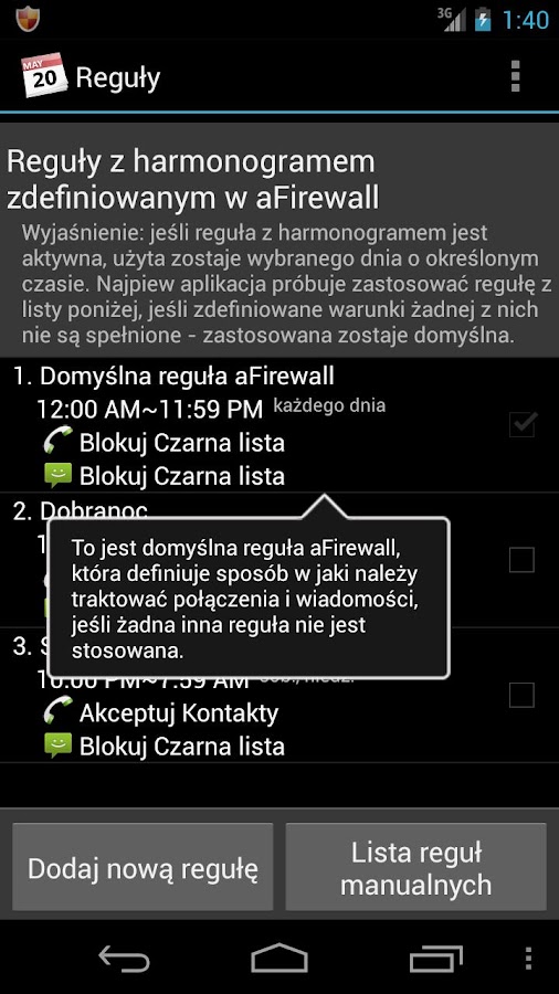 aFirewall Android