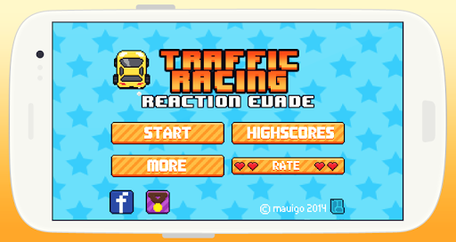 【免費賽車遊戲App】Traffic Racing Reaction Evade-APP點子