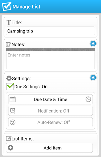 【免費生產應用App】List Manager (Task Checklist)-APP點子