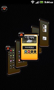 Download TSF Shell Theme Black Fire HD APK for Android