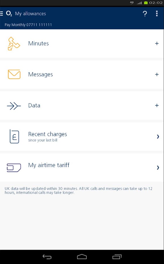My O2 Android Apps on Google Play