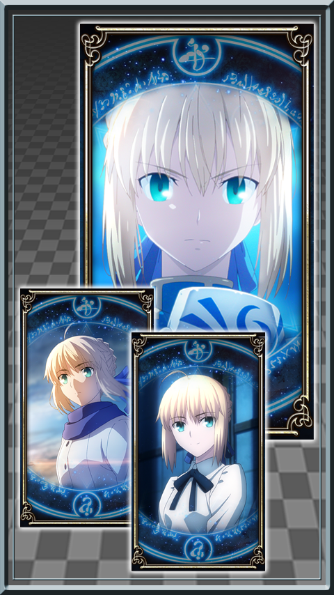 Android application ロック画面セイバー/Fate/stay night[UBW] screenshort