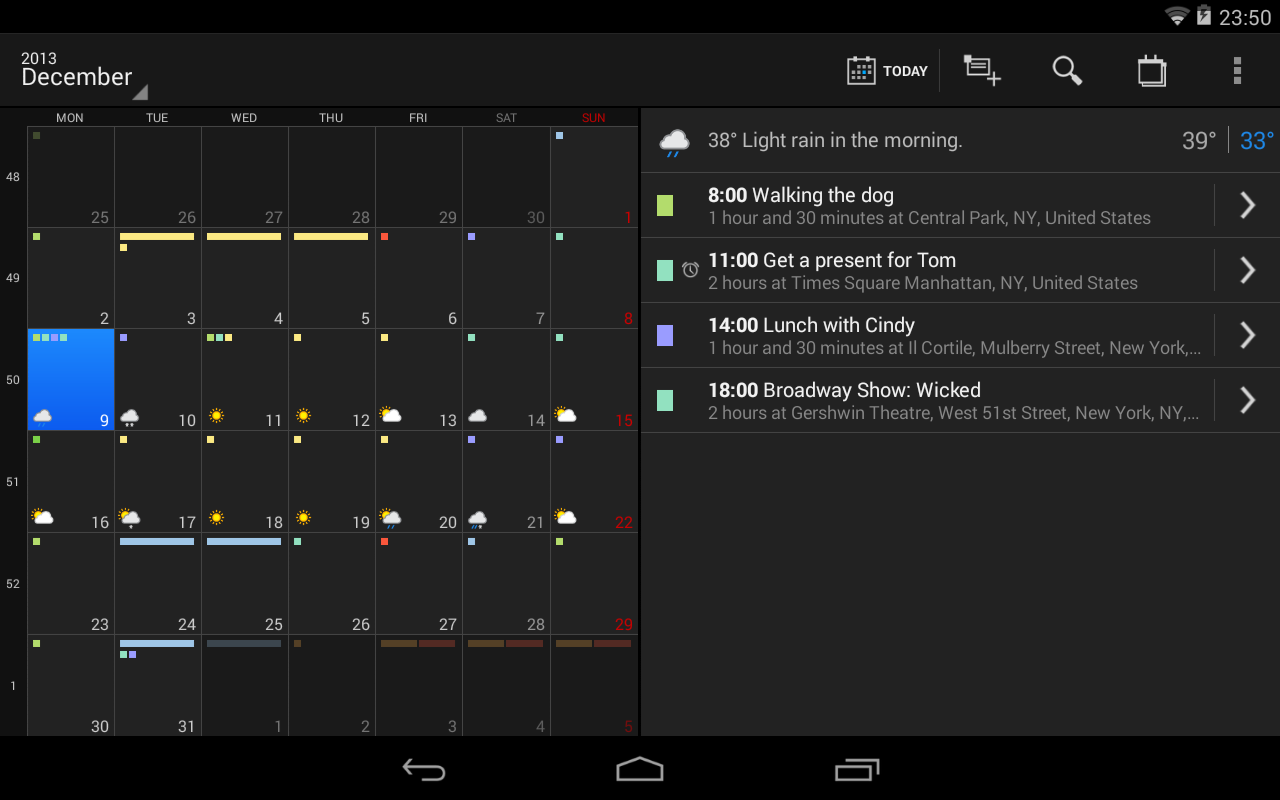 DigiCal+ Calendar & Widgets screenshot