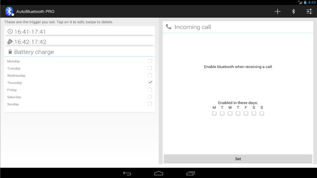 AutoBluetooth PRO - screenshot