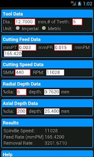 Free Speed Feed Calculator APK