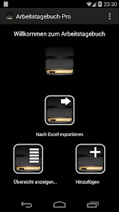 Arbeitstagebuch-Pro Screenshots 0