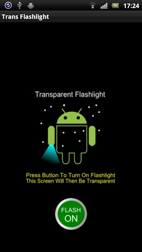 Transparent Flashlight