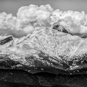Colorado Climb by Ruth Dennison - Landscapes Mountains & Hills