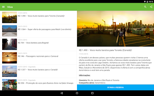 Pacote de viagens baratas vôos Screenshots 5