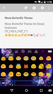 How to mod Neon Butterfly Emoji Keyboard 1.0 mod apk for android