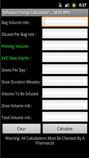 Dose Volume Calc