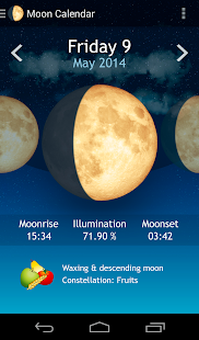 Moon Calendar Screenshots 1