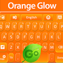 GO Keyboard Orange Glow icon