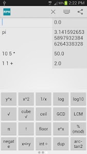 Clean RPN – Clean RPN is a simple and clean RPN calculator, supporting ...