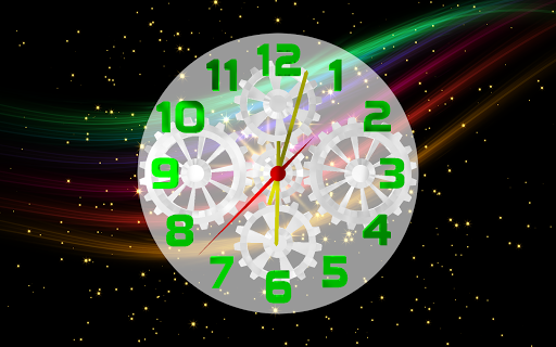 【免費個人化App】Space Clock 3D LWP-APP點子