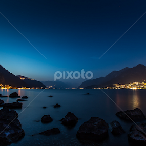 blue by Ennio Pozzetti - Landscapes Waterscapes