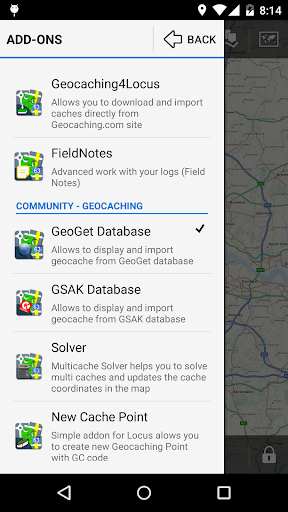 【免費程式庫與試用程式App】Locus - addon GeoGet Database-APP點子