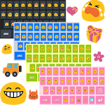 Cover Image of Herunterladen Emoji-Tastatur Emoticon Emoji-Farbtastatur-Thema 2.6 APK
