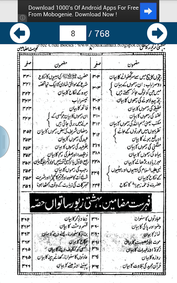 Bahishti Zewar Urdu Pdf Online Reading