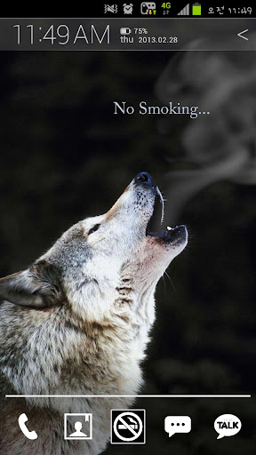 Smoking wolf 아톰 테마