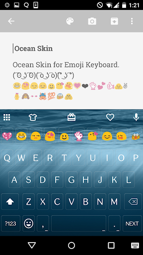 Simple OS Ocean Emoji Keyboard