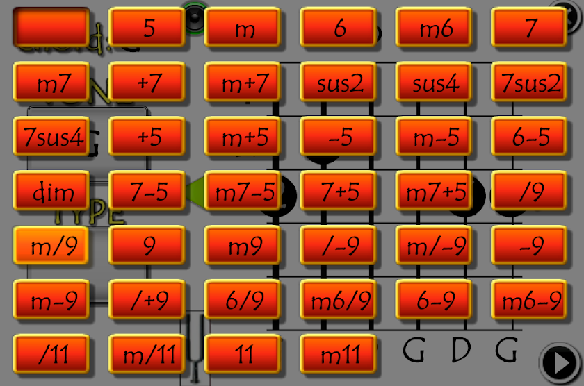 Guitar Chords Full Screen 2