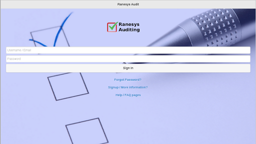 Ranesys Digital Audit Tool