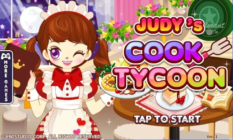 Judy's Cook Tycoon-Salon Game - screenshot