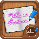Write on Picture mobile app icon