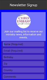 Christ Embassy Texas poster 10