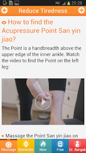 Acupressure For Brain Training Screen 2