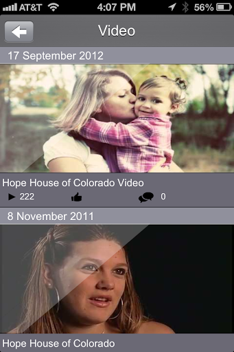 【免費生產應用App】Hope House of Colorado-APP點子