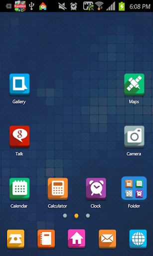 Shadow go launcher theme