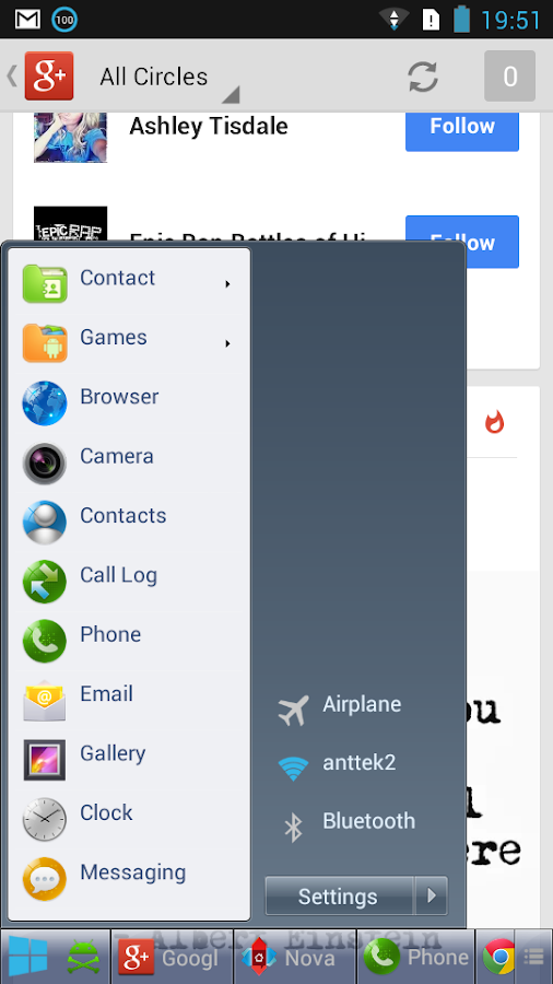 Taskbar - Windows 8 Style - screenshot