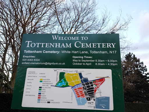 Tottenham Cemetery, White Hart Lane Gate