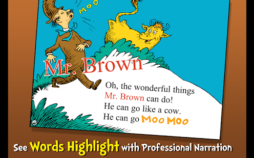Mr. Brown Can Moo! Can You? App for Android icon
