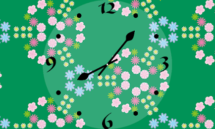 KaleidoscopeClock Flower Free poster 3