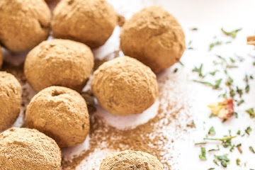 Green Earl Grey Chocolate Truffles